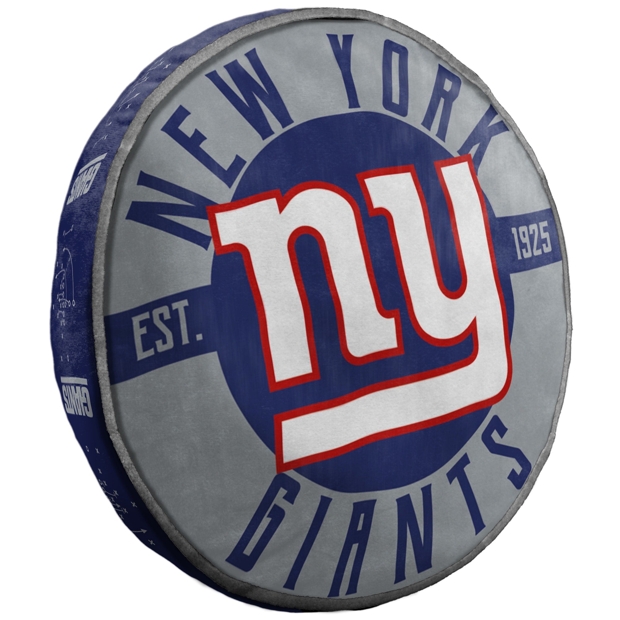 NY Giants 15" To Go Cloud Travel Pillow